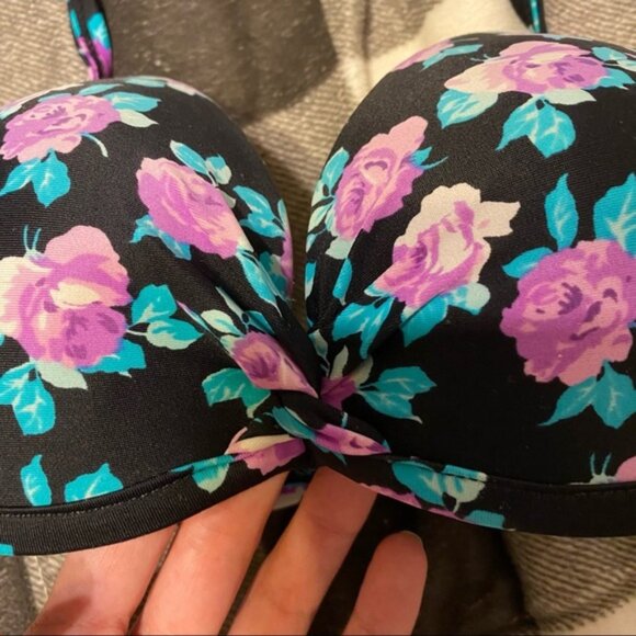 Floral push up bikini top - Picture 2 of 4